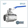 Van Bi Inox Tay Gạt DN15