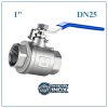 Van Bi Inox Tay Gạt DN25