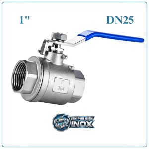 Van Bi Inox Tay Gạt DN25