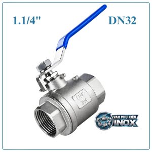 Van Bi Inox Tay Gạt DN32