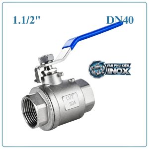 Van Bi Inox Tay Gạt DN40