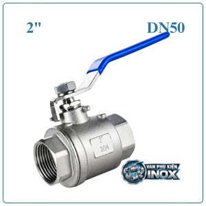 Van Bi Inox Tay Gạt DN50