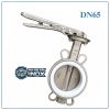 Van Bướm Inox Tay Gạt DN65