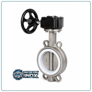 Van Bướm Inox Tay Quay