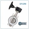 Van Bướm Inox Tay Quay DN250