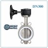 Van Bướm Inox Tay Quay DN300