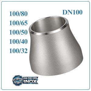 Côn thu Inox DN100