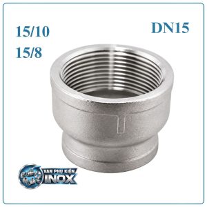 Côn thu Inox DN15