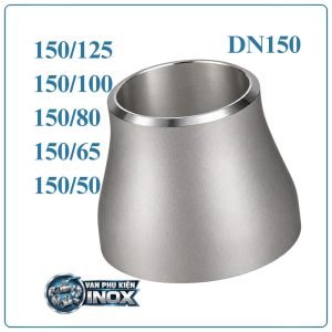 Côn thu Inox DN150