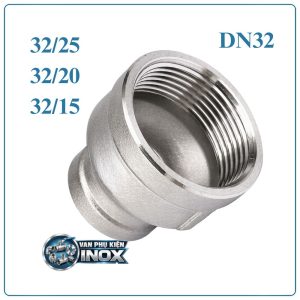 Côn thu Inox DN32