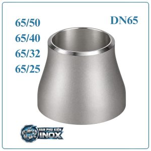 Côn thu Inox DN65