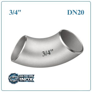 Cút Hàn Inox DN20