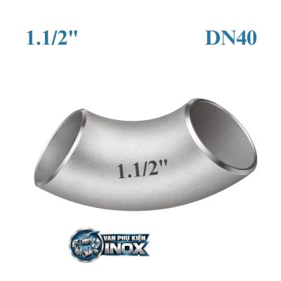 Cút Hàn Inox DN40
