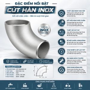 Đặc điểm nổi bật cút hàn inox