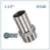 Đuôi Chuột Inox DN40