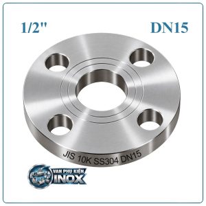 Mặt Bích Inox JIS10K DN15