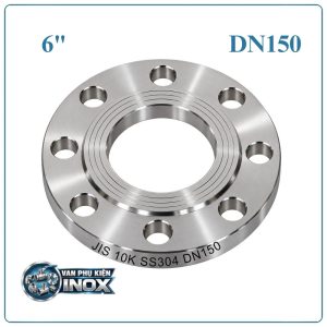 Mặt Bích Inox JIS10K DN150