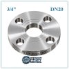 Mặt Bích Inox JIS10K DN20