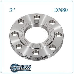 Mặt Bích Inox JIS10K DN80
