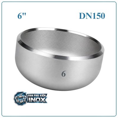 Nút bịt inox DN150