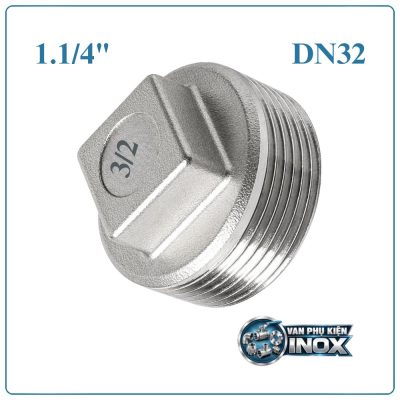 Nút bịt inox DN32