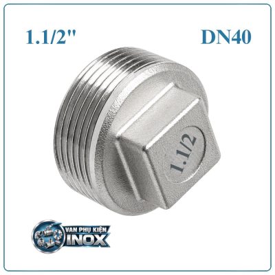 Nút bịt inox DN40