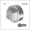 Nút bịt inox DN50