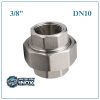 Rắc co Inox DN10