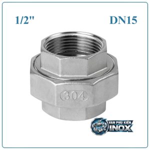 Rắc co Inox DN15