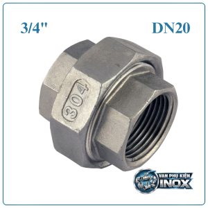 Rắc co Inox DN20