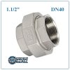 Rắc co Inox DN40