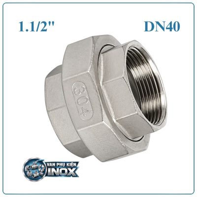 Rắc co Inox DN40