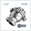 Rọ bơm inox DN40