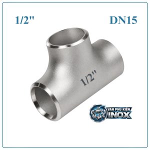 Tê Hàn Inox DN15