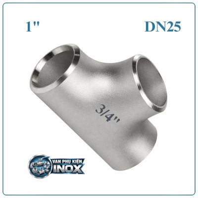 Tê Inox DN25