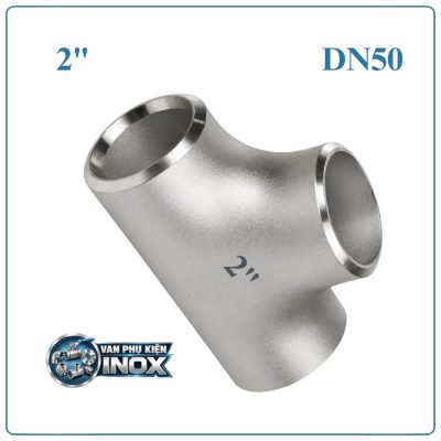 Tê Hàn Inox DN50