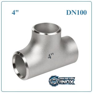 Tê Inox DN100