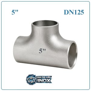 Tê Inox DN125