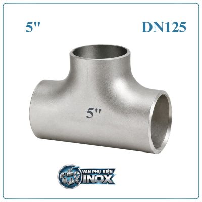 Tê Inox DN125