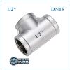 Tê Inox DN15