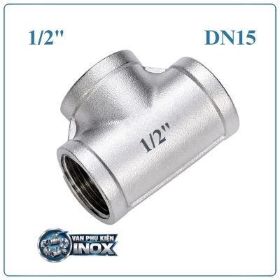 Tê Inox DN15