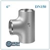Tê Inox DN150