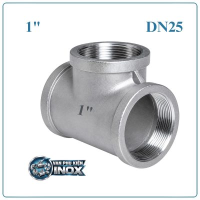 Tê Inox DN25