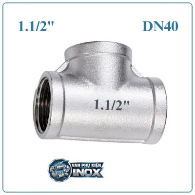 Tê Inox DN40