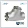 Tê Inox DN65