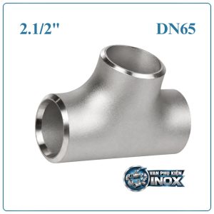Tê Inox DN65