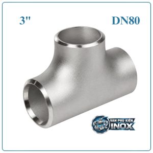 Tê Inox DN80