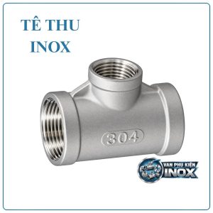 Tê thu ren inox