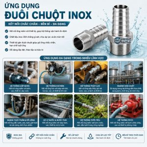 Ứng Dụng Đuôi Chuột Inox