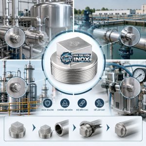 Ứng dụng nút bịt ren inox 304